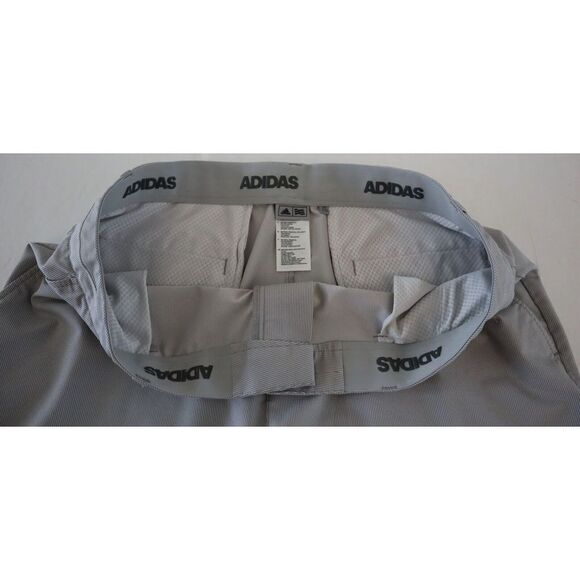 adidas CE0466 Men's Sz 38 Gray Striped Ultimate 365 Golf Shorts - Picture 4 of 9